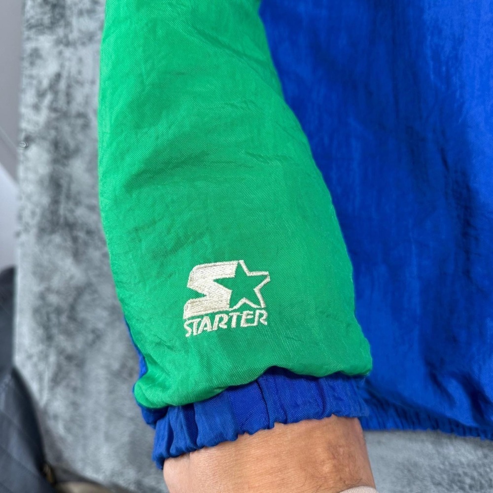 Vintage Starter Seattle Seahawks Pro Line Puffer Jacket NFL SUPER BOWL LX Champs - Picture 11 of 14